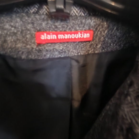 Small bomber wool coat - Picture 2 of 4